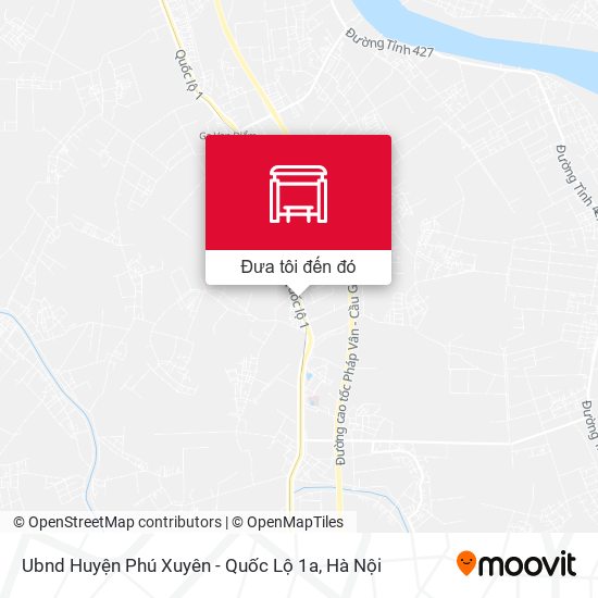 Bản đồ Ubnd Huyện Phú Xuyên - Quốc Lộ 1a