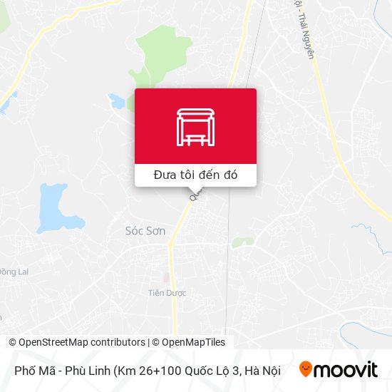 Bản đồ Phố Mã - Phù Linh