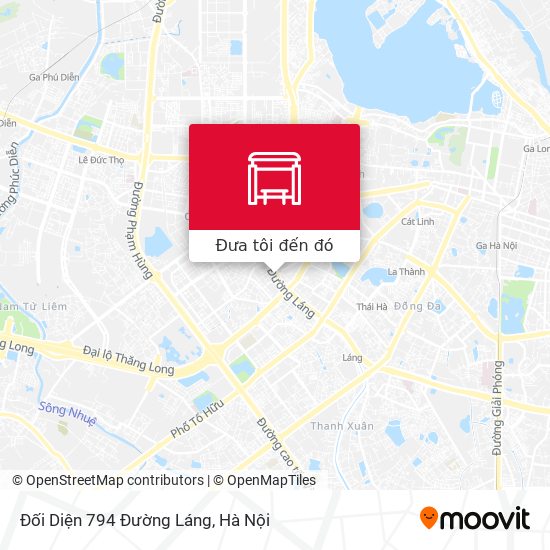 Bản đồ Đối Diện 794 Đường Láng