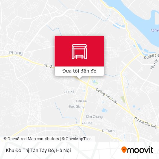 Bản đồ Khu Đô Thị Tân Tây Đô
