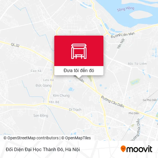 Bản đồ Đối Diện Đại Học Thành Đô