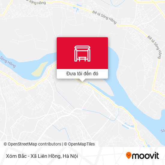 Bản đồ Xóm Bắc - Xã Liên Hồng