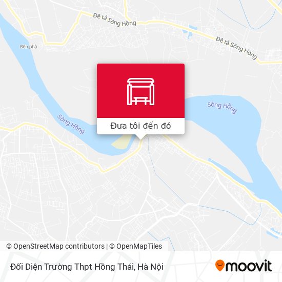 Bản đồ Đối Diện Trường Thpt Hồng Thái