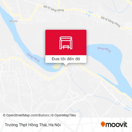 Bản đồ Trường Thpt Hồng Thái