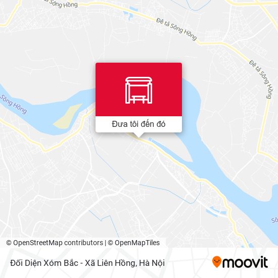 Bản đồ Đối Diện Xóm Bắc - Xã Liên Hồng