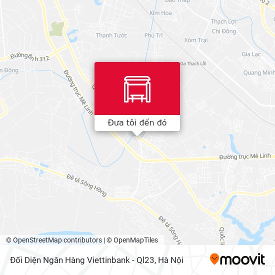 Bản đồ Đối Diện Ngân Hàng Viettinbank - Ql23