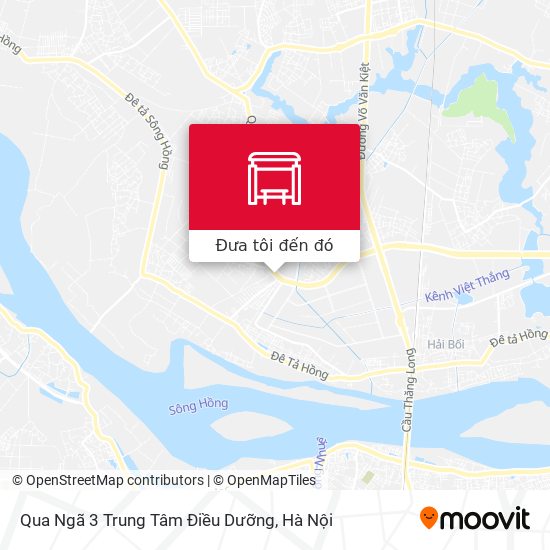 Bản đồ Qua Ngã 3 Trung Tâm Điều Dưỡng