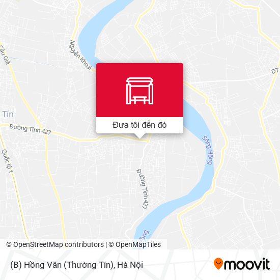 Bản đồ (B) Hồng Vân (Thường Tín)