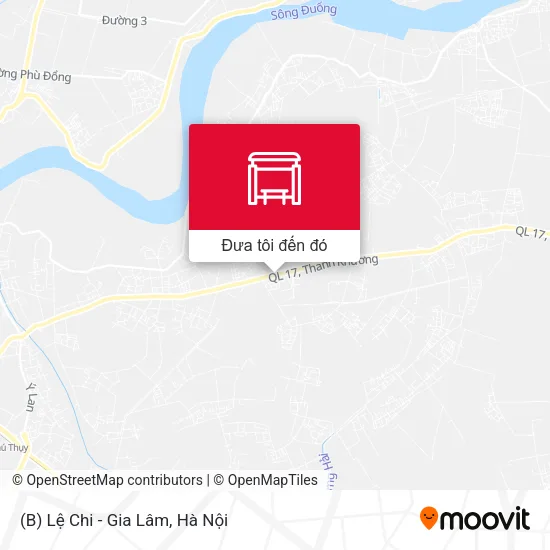 Bản đồ (B) Lệ Chi - Gia Lâm