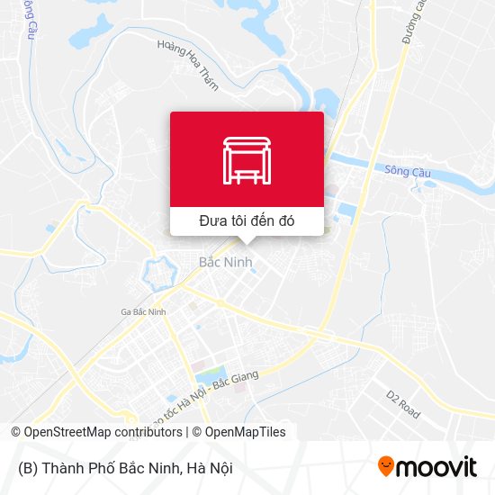 Bản đồ (B) Thành Phố Bắc Ninh