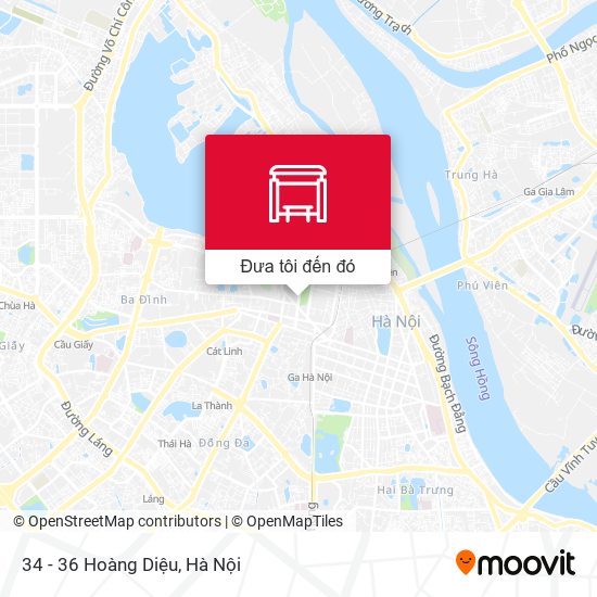 Bản đồ 34 - 36 Hoàng Diệu