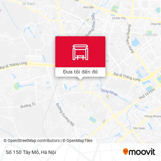 Bản đồ Số 150 Tây Mỗ