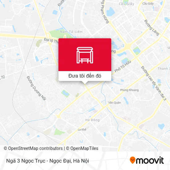 Bản đồ Ngã 3 Ngọc Trục - Ngọc Đại