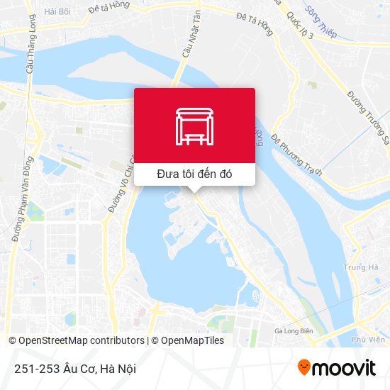 Bản đồ 251-253 Âu Cơ