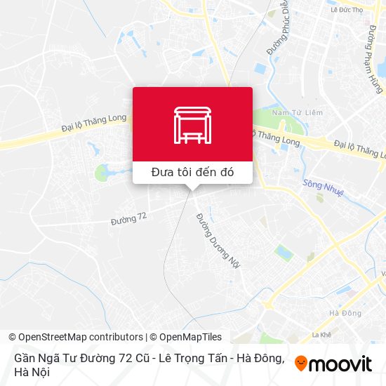 Bản đồ Gần Ngã Tư Đường 72 Cũ - Lê Trọng Tấn - Hà Đông