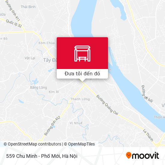 Bản đồ 559 Chu Minh - Phố Mới