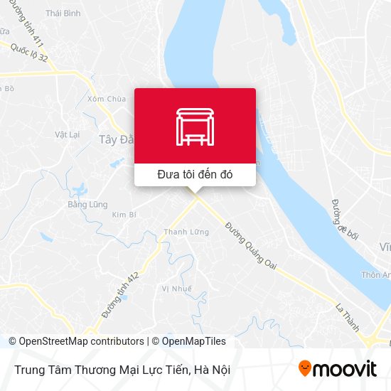 Bản đồ Trung Tâm Thương Mại Lực Tiến