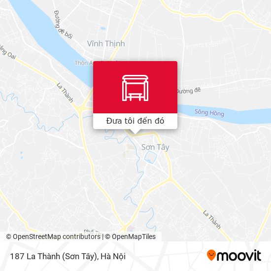 Bản đồ 187 La Thành (Sơn Tây)