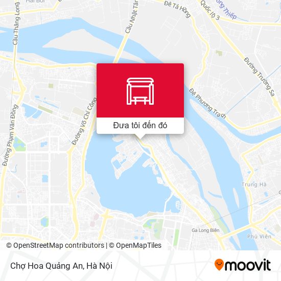 Bản đồ Chợ Hoa Quảng An