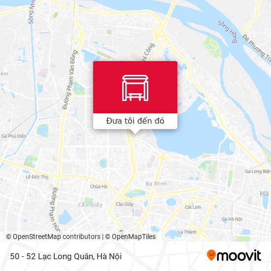 Bản đồ 50 - 52 Lạc Long Quân