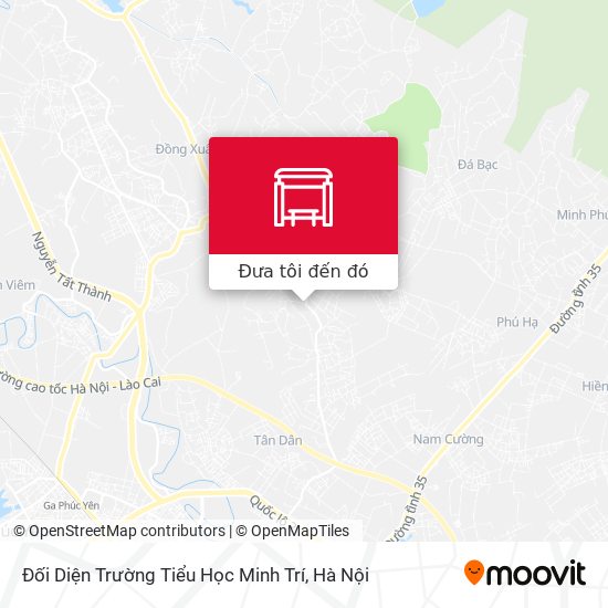 Bản đồ Đối Diện Trường Tiểu Học Minh Trí