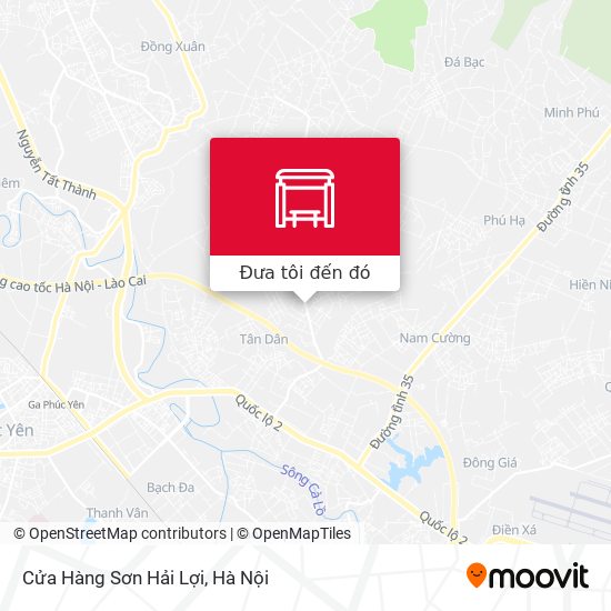 Bản đồ Cửa Hàng Sơn Hải Lợi