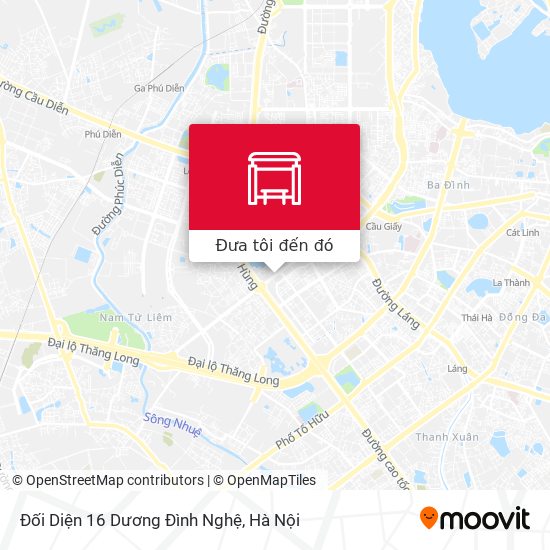 Bản đồ Đối Diện 16 Dương Đình Nghệ