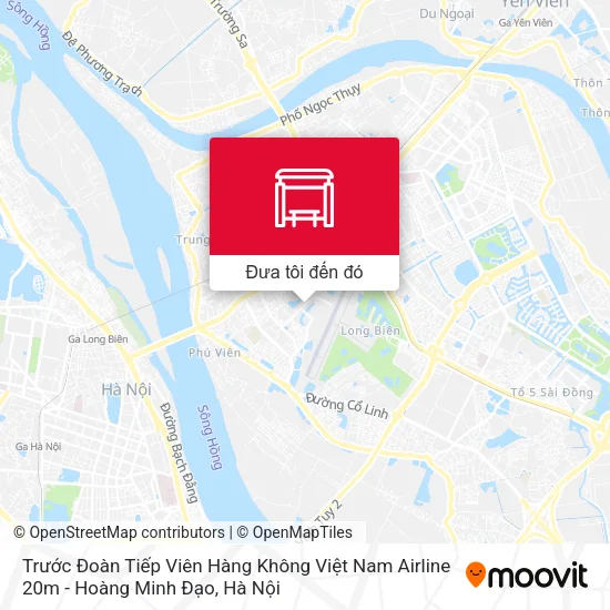Bản đồ Trước Đoàn Tiếp Viên Hàng Không Việt Nam Airline 20m - Hoàng Minh Đạo