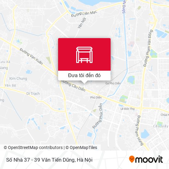 Bản đồ Số Nhà 37 - 39 Văn Tiến Dũng