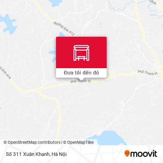 Bản đồ Số 311 Xuân Khanh