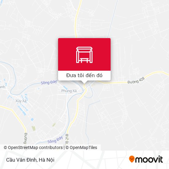 Bản đồ Cầu Vân Đình