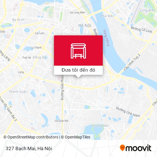 Bản đồ 327 Bạch Mai