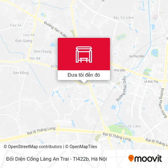 Bản đồ Đối Diện Cổng Làng An Trai - Tl422b