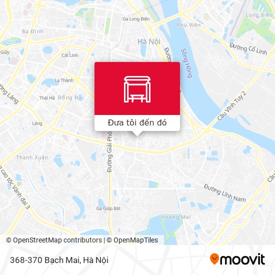 Bản đồ 368-370 Bạch Mai