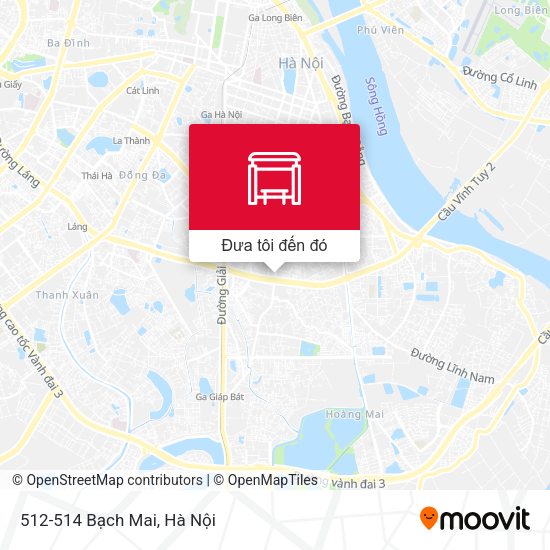 Bản đồ 512-514 Bạch Mai