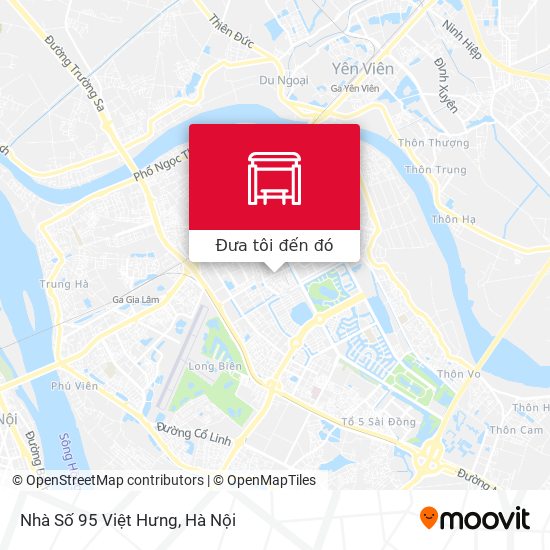 Bản đồ Nhà Số 95 Việt Hưng