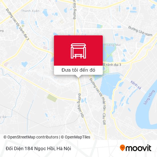 Bản đồ Đối Diện 184 Ngọc Hồi