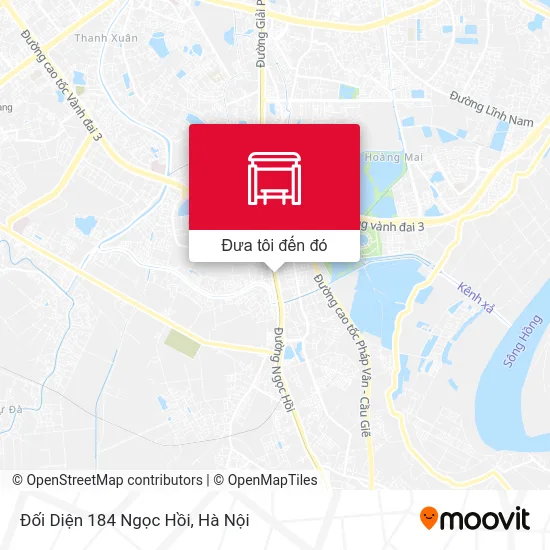 Bản đồ Đối Diện 184 Ngọc Hồi