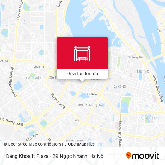 Bản đồ Đăng Khoa It Plaza - 29 Ngọc Khánh