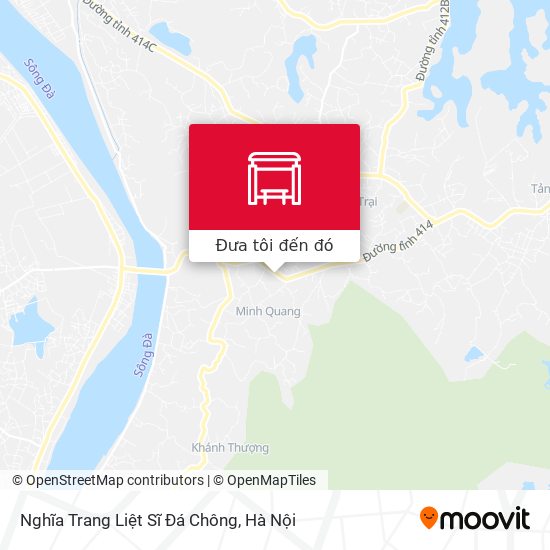 Bản đồ Nghĩa Trang Liệt Sĩ Đá Chông