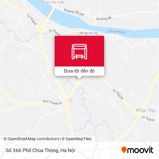 Bản đồ Số 366 Phố Chùa Thông