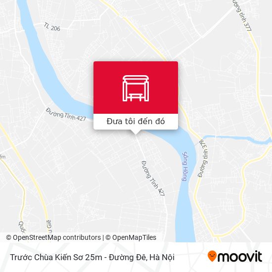 Bản đồ Trước Chùa Kiến Sơ 25m - Đường Đê