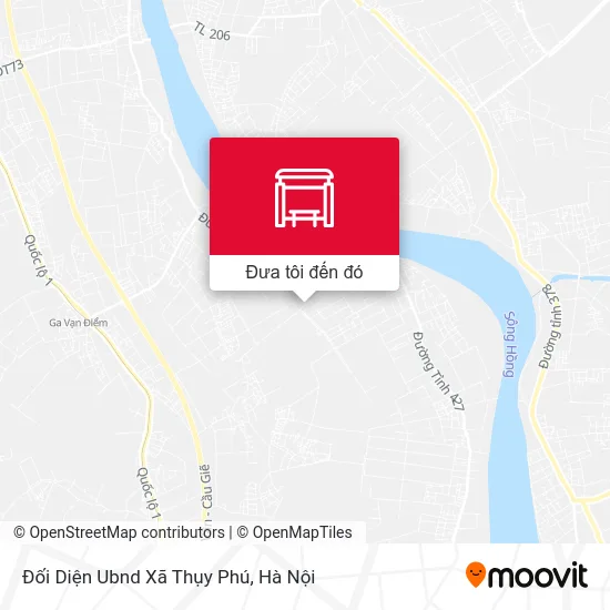 Bản đồ Đối Diện Ubnd Xã Thụy Phú