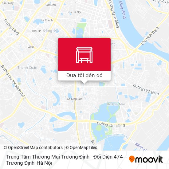 Bản đồ Trung Tâm Thương Mại Trương Định - Đối Diện 474 Trương Định