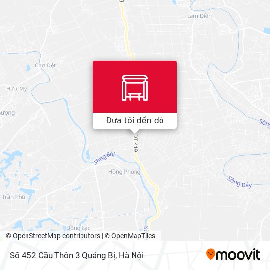 Bản đồ Số 452 Cầu Thôn 3 Quảng Bị