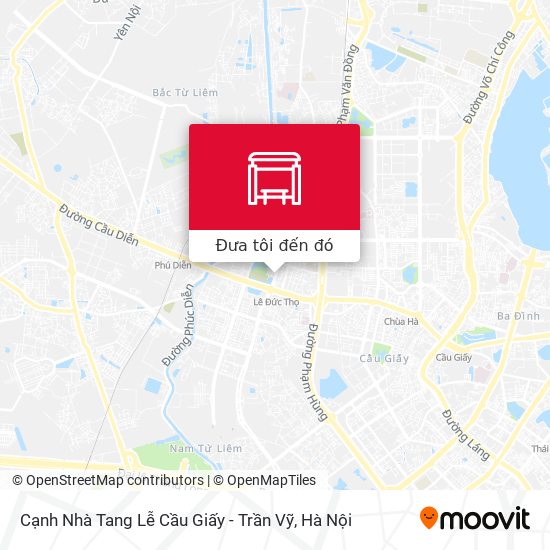 Bản đồ Cạnh Nhà Tang Lễ Cầu Giấy - Trần Vỹ