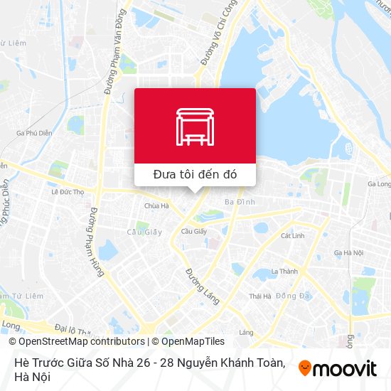 Bản đồ Hè Trước Giữa Số Nhà 26 - 28 Nguyễn Khánh Toàn