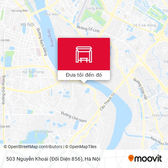 Bản đồ 503 Nguyễn Khoái (Đối Diện 856)
