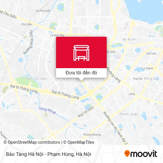 Bản đồ Bảo Tàng Hà Nội - Phạm Hùng