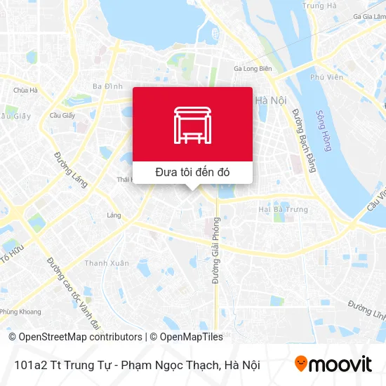 Bản đồ 101a2 Tt Trung Tự - Phạm Ngọc Thạch